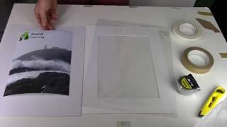 Mount Your Artwork or Print in Picture Mount Kit - Strand Framing
