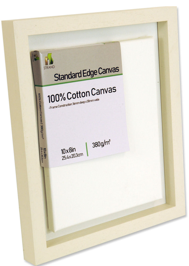 2032 Canvas Floater Tray Frame - To Fit Canvas Size 16 x 12in - Frame Size 456 x 355mm