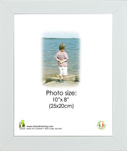 3015 White - Frame Size - A3 (420 x 297mm) + Glass + Back + 2MH - Pack of 6 Frames