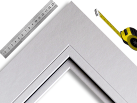 Custom Picture Mount (inches - imperial measurement) - Strand Framing