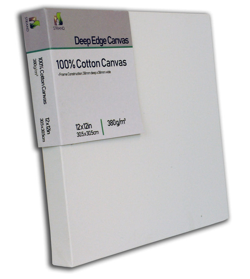 8 x 8in - Deep Edge Canvas - 3.8 x 3.8cm - Pack of 6