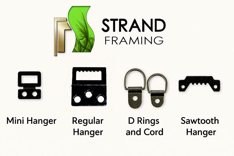 Choosing the Right Hanger: A Guide to Strand Framing’s Hanging Options | Strand Framing