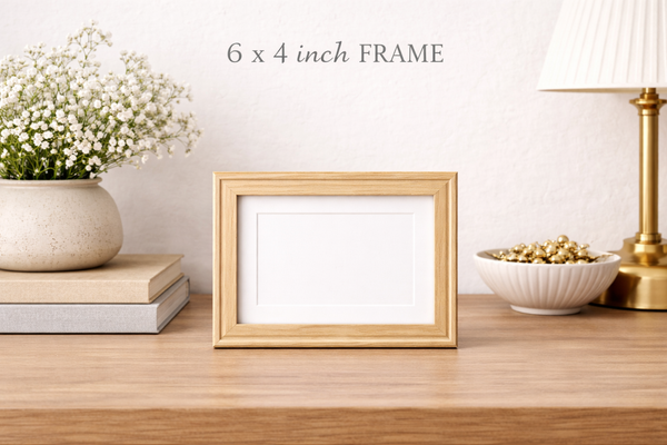 6 x 4 inch picture frames
