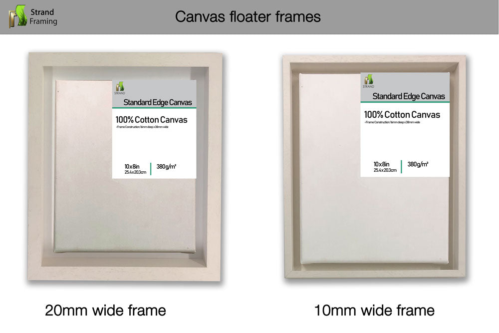 A Guide To Ordering Canvas Floater Frames
