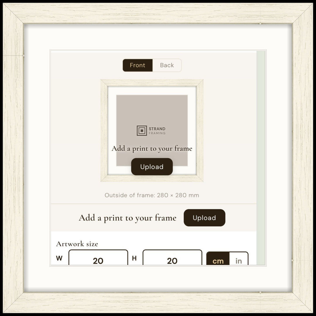 Custom Frame Preview