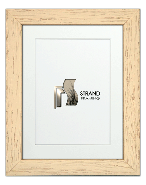 2032 Wood Frame 22 x 16 inches with a mount for an image 18 x 12in Window Size 345 x 295mm- pack of 6 frames