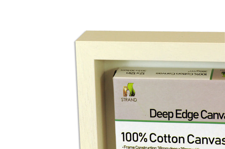 2048 Canvas Floater Frame  + Fitted 380gsm deep edge canvas - Pack of 3 Frames