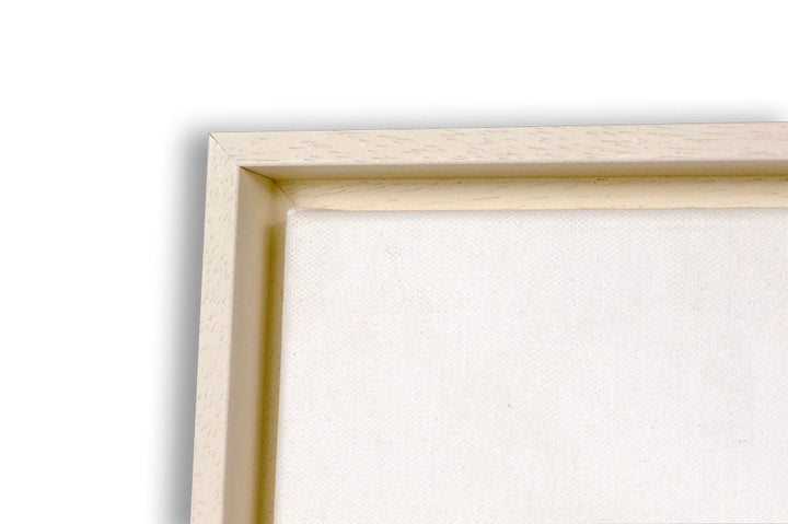 3232L Canvas Floater L Frame  - To Fit Canvas Size 12 x 10in + Fitted 380gsm 12 x 10in Standard edge canvas - (External Frame Size 335 x 284mm) - Pack of 6 Frames