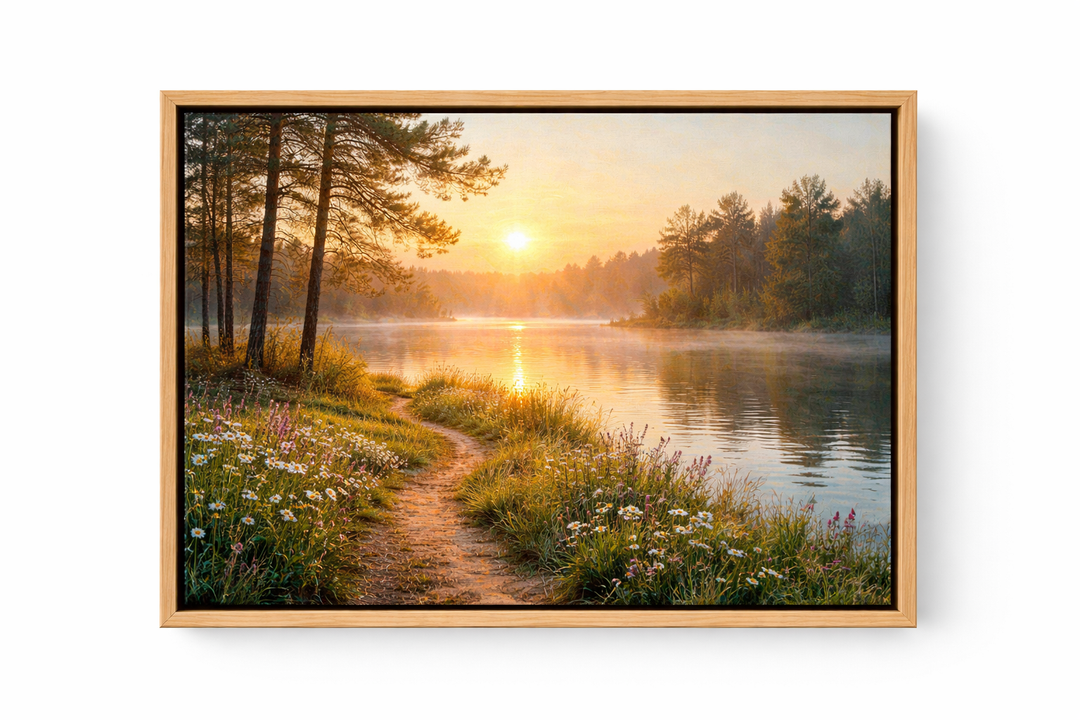 3232L Canvas Floater L Frame - FRAME ONLY - To Fit Canvas Size 9 x 9in - (Frame Only - External Frame Size 259 x 259mm) - 1 Frame Unit