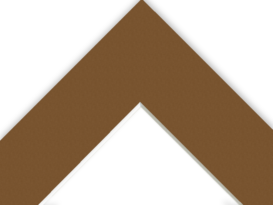 White Core Single Mounts - Frame Size A3 (420 x 297mm) Image Size Custom - Pack of 6