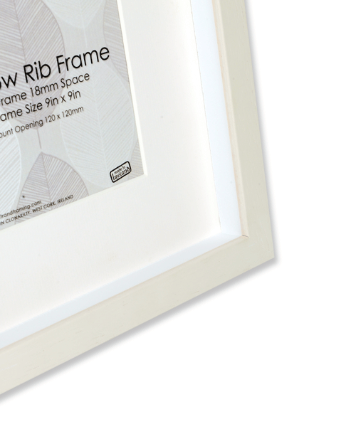 2032 Shallow Rib Box Frame Size - 229 x 229mm - Pack of 6 frames