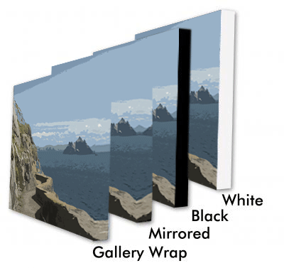 Framed Standard Edge Canvas Print - Square - Pack of 6