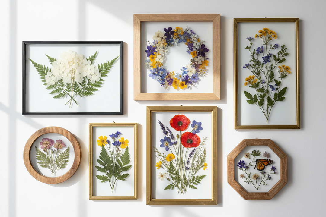 Pressed Flower Frames - 2020 Wood Frame