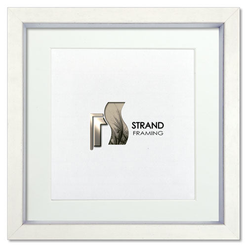 2044 Wood Box Frame Size 254 x 254 mm + PW Mount Window Size 150 x 150 mm Pack of 6 frames