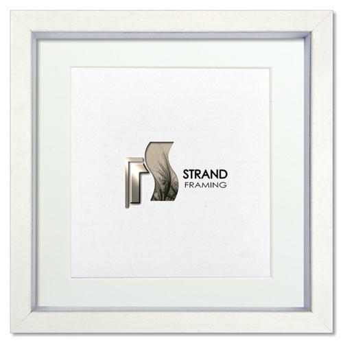 2044 Deep Box Frame Size - 9 x 9in (229 x 229mm) + Polar white mount ope 120 x 120mm-pack of 6 frames