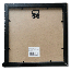 Strand Collection - Rib BLACK MDF Frame -  Frame Size 229 x 229mm (9 x 9 inches)  - Mount Ope 120 x 120mm- (1mm Perspex Glazing) - BOX OF 18