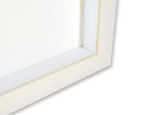 2838 Wood Box Frame Size - 9 x 9in (229 x 229mm)-pack of 6 frames