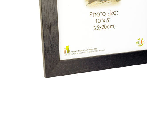 3013 Wood Frame 14 x 11 inches with a mount for an image 12 x 8in Window Size 295 x 195mm- pack of 6 frames