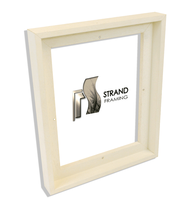 3232L Canvas Floater L Frame - FRAME ONLY - To Fit Canvas Size 1000 x 800mm - (Frame Only - External Frame Size 1030 x 830mm) - Pack of 6 Frames