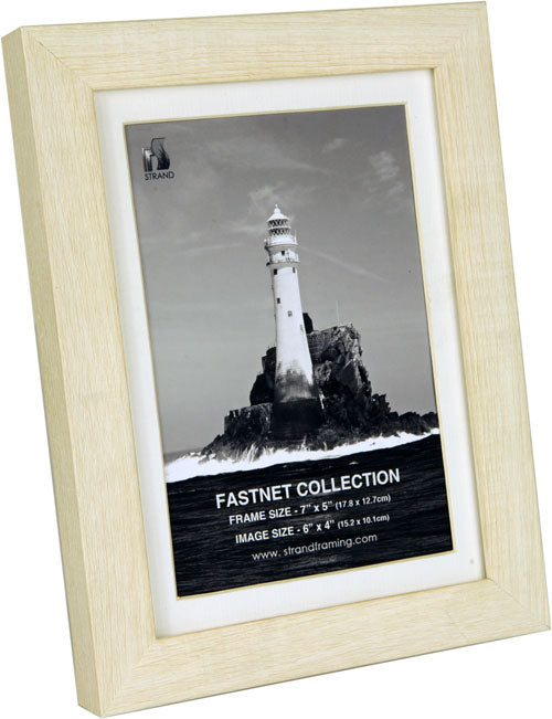 3330 Limed Photo Frame - Frame Size 8 x 6in - Image Size 7 x 5in - Pack of 24