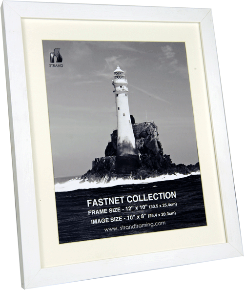 3330 White Photo Frame - Frame Size 16 x 12in - Image Size 12 x 8in - Pack of 12