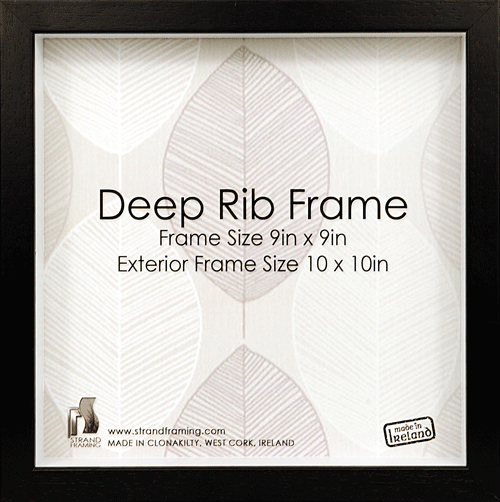 2032 Shallow Rib Box Frame Size 500 x 400mm Mount for image A3 or 16 x 12in (Ope 390 x 290mm) Pack of 6 frames
