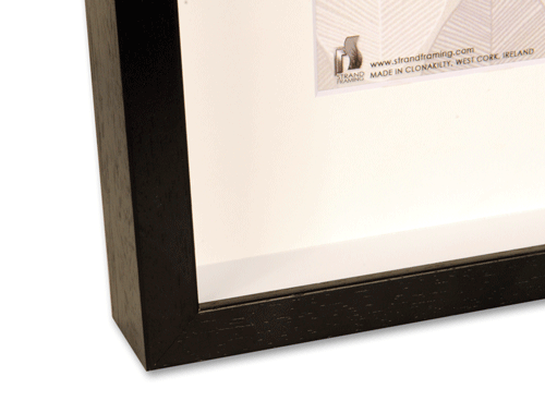 2044 Deep Rib Frame Size - 229 x 229mm - Black - Pack of 24 frames (New Stock For 2022)