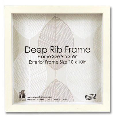 2032 Shallow Rib Box Frame Size 9 x 9 in ( 229 x 229 mm ) Pack of 6 frames
