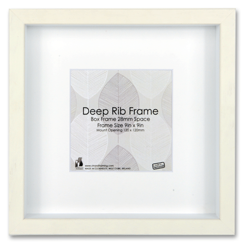 2032 Wood Box Frame Size 238 x 178mm + PW Mount for Ope 170 x 120 mm - Pack of 6 frames