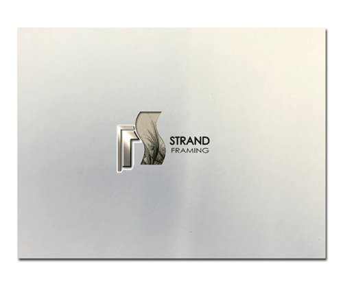 1.4mm White Lined Greyboard - Frame Size Custom Size - Image Size Custom (Sheet Pack)