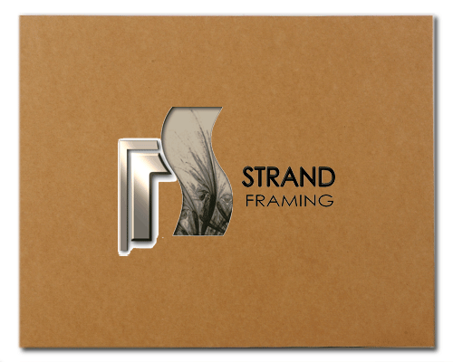 Kraft backing Board - Frame Size A4 - (Pack of 12)