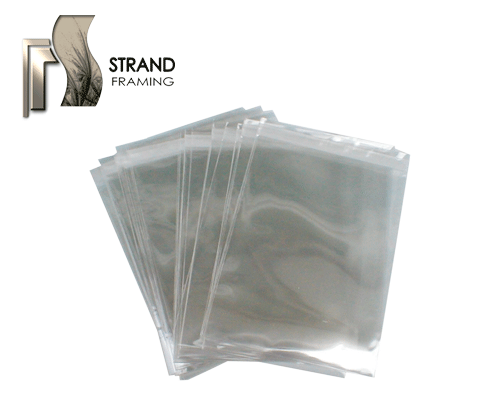 Plastic Presentation Bag For Frame Size 148 x 210mm Greeting Card Size (Pack of 32)