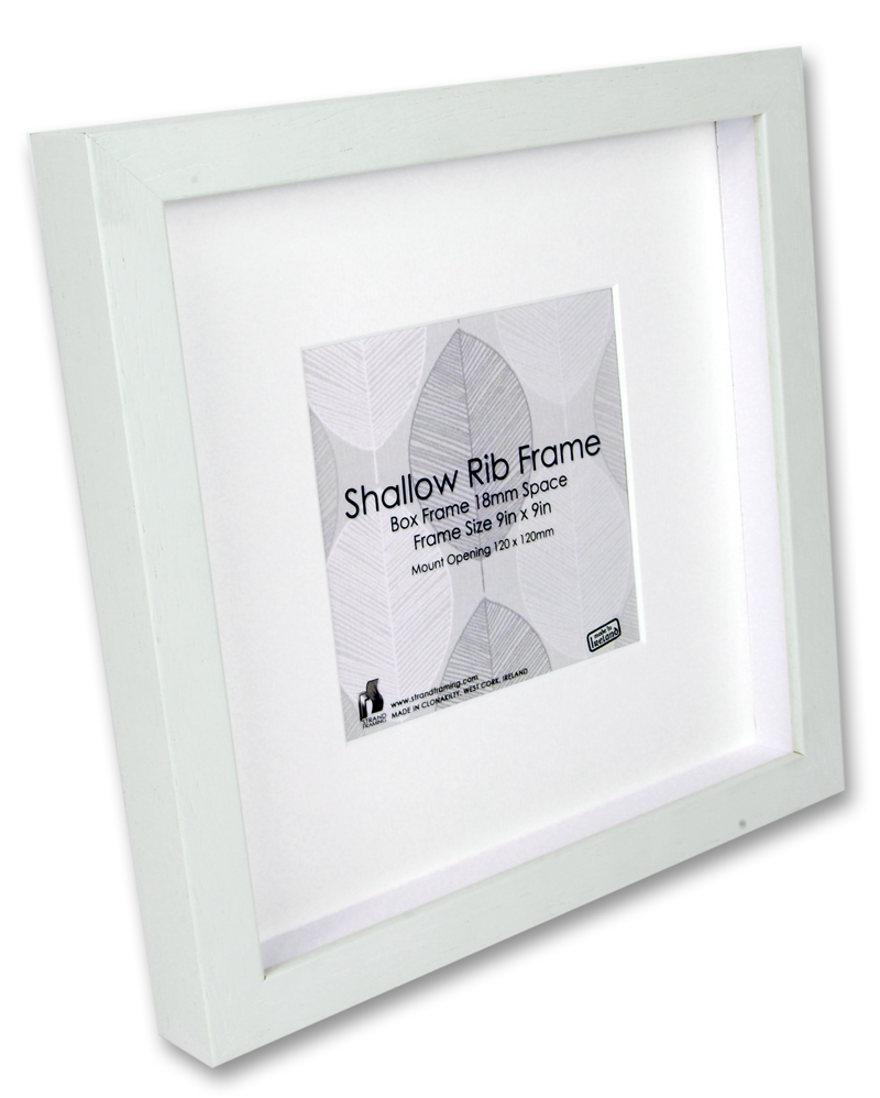 2032 Wood Box Frame Size 20 x 16 in Mount for image 16 x 12 in Window Size 396 x 295 mm Pack of 6 frames