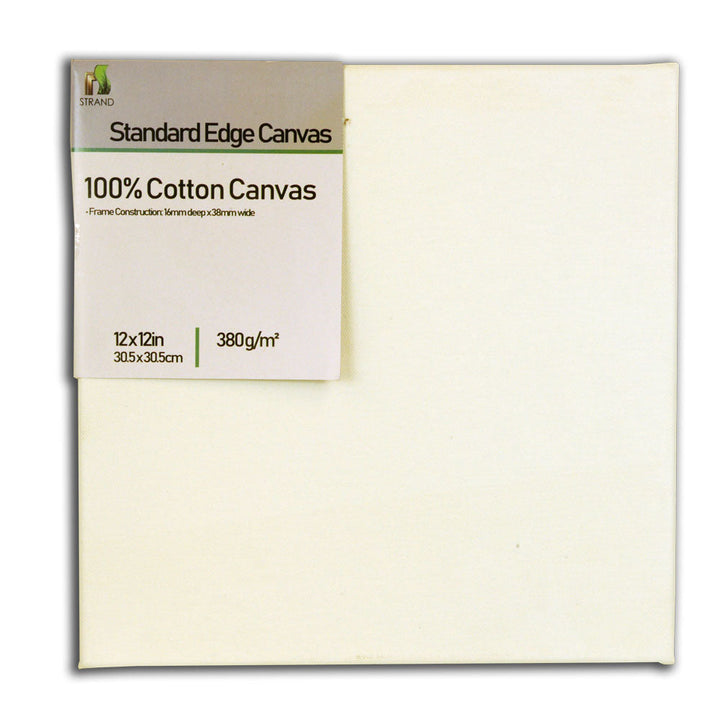 8 x 8in - Standard Edge Canvas - 3.8 x 1.6cm - Pack of 6