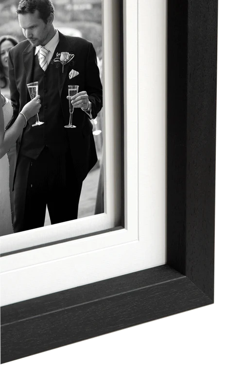 P4 Solid Wood Range- Image Size 6" x 4" - Frame Size 10" x 8" - Pack of 6 Frames