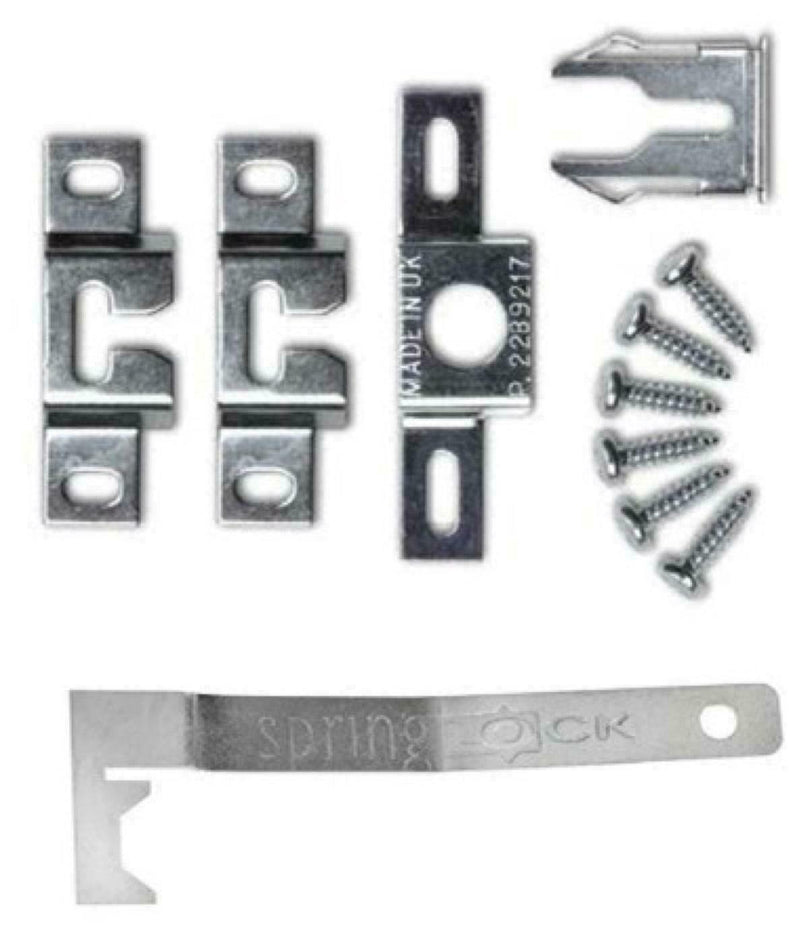 PH3943 SpringLock - Hang Plate Method (Contains:2 hang plates,1 x lock,1 x bridges,  6 x screws)